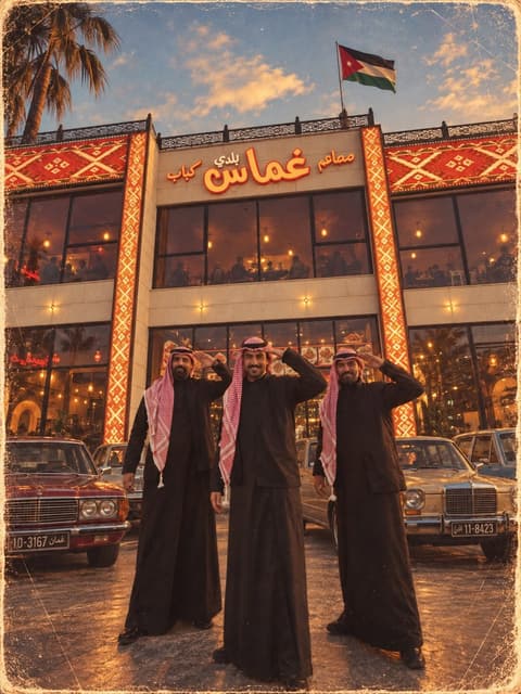واجهة مطعم غماس بلدي